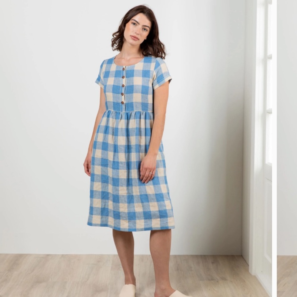 Pyne and Smith Tove Check xs NWT